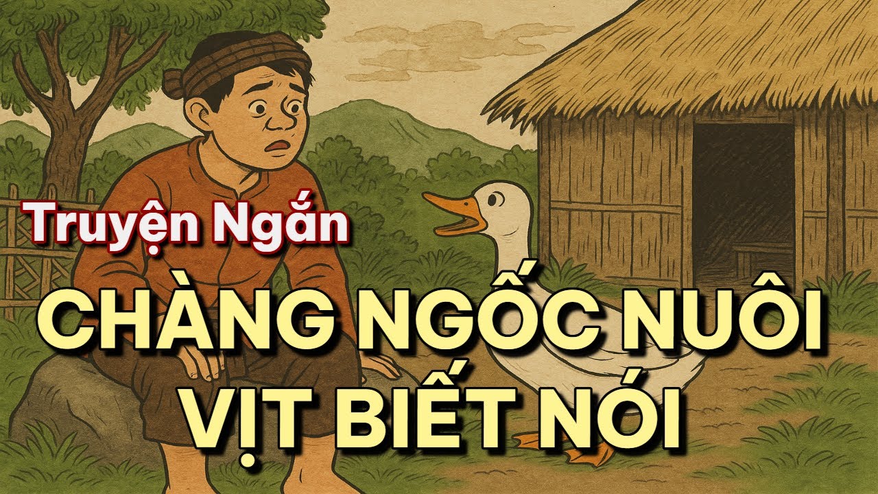 TRUYỆN NGẮN || CHÀNG NGỐC VÀ CON VỊT BIẾT NÓI