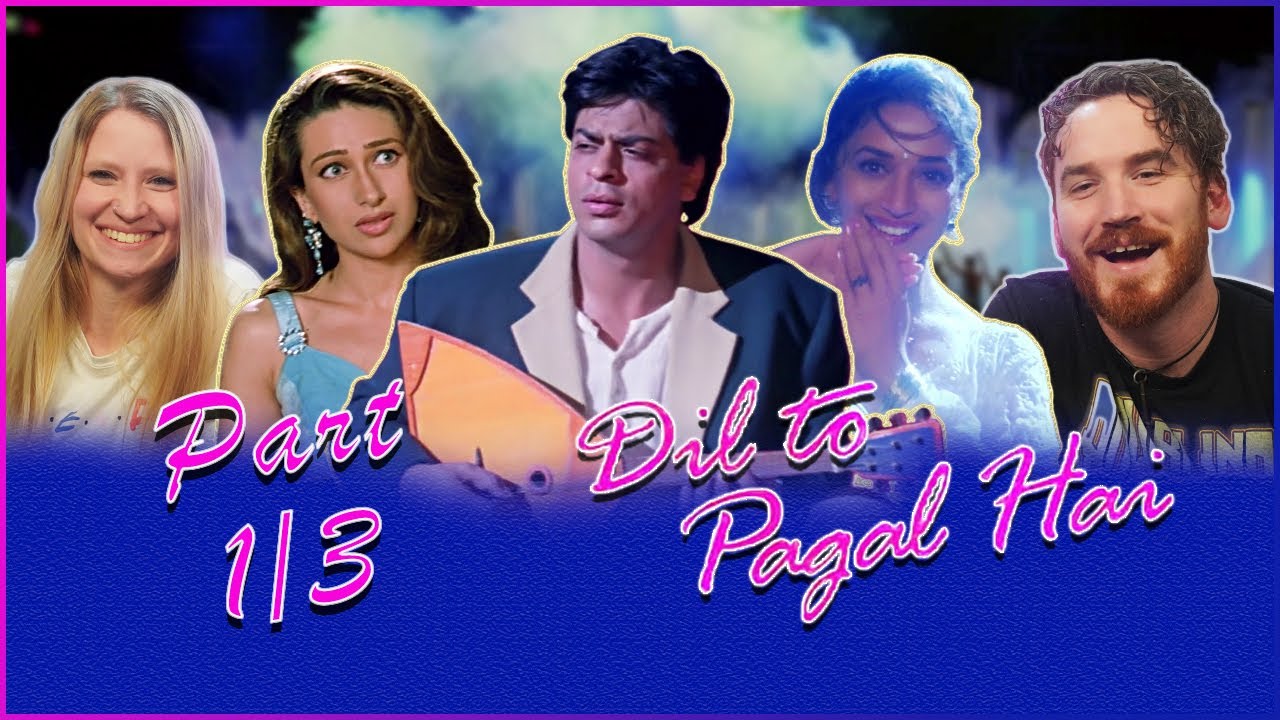Dil To Pagal Hai MOVIE REACTION Part 1/3 | Shah Rukh Khan