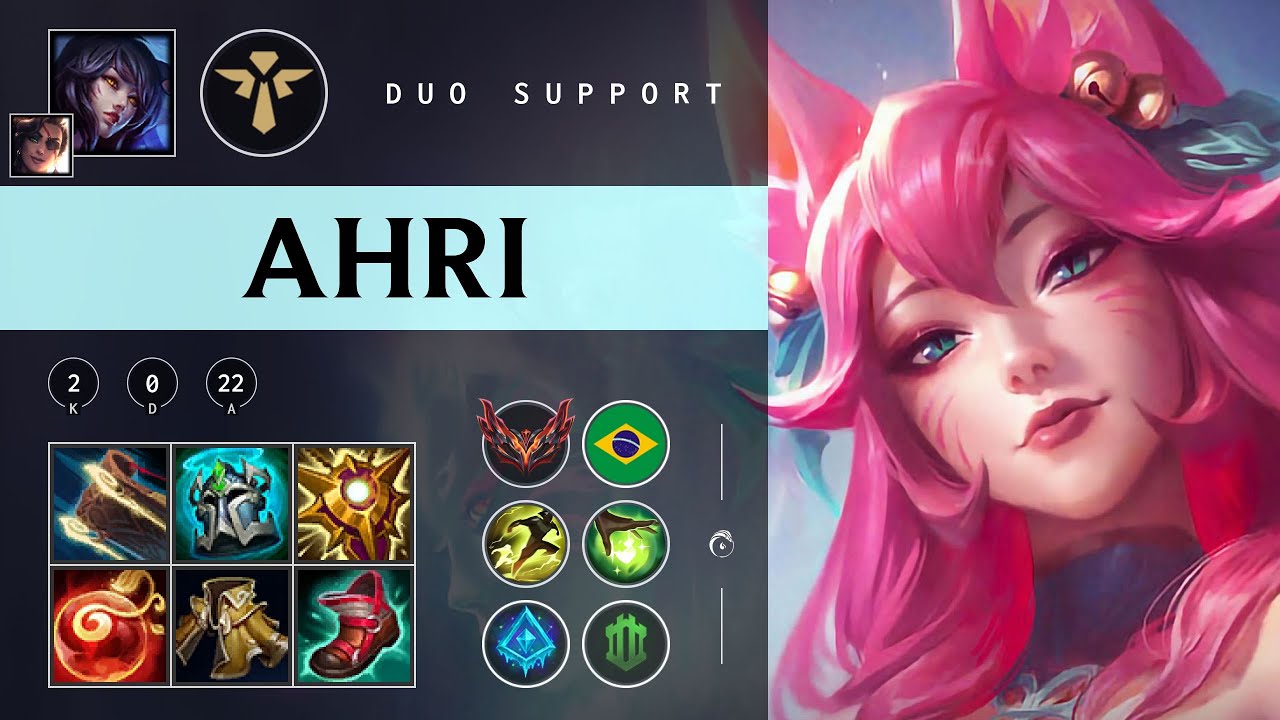 Ahri Support vs Janna - BR Grandmaster Patch 25.24