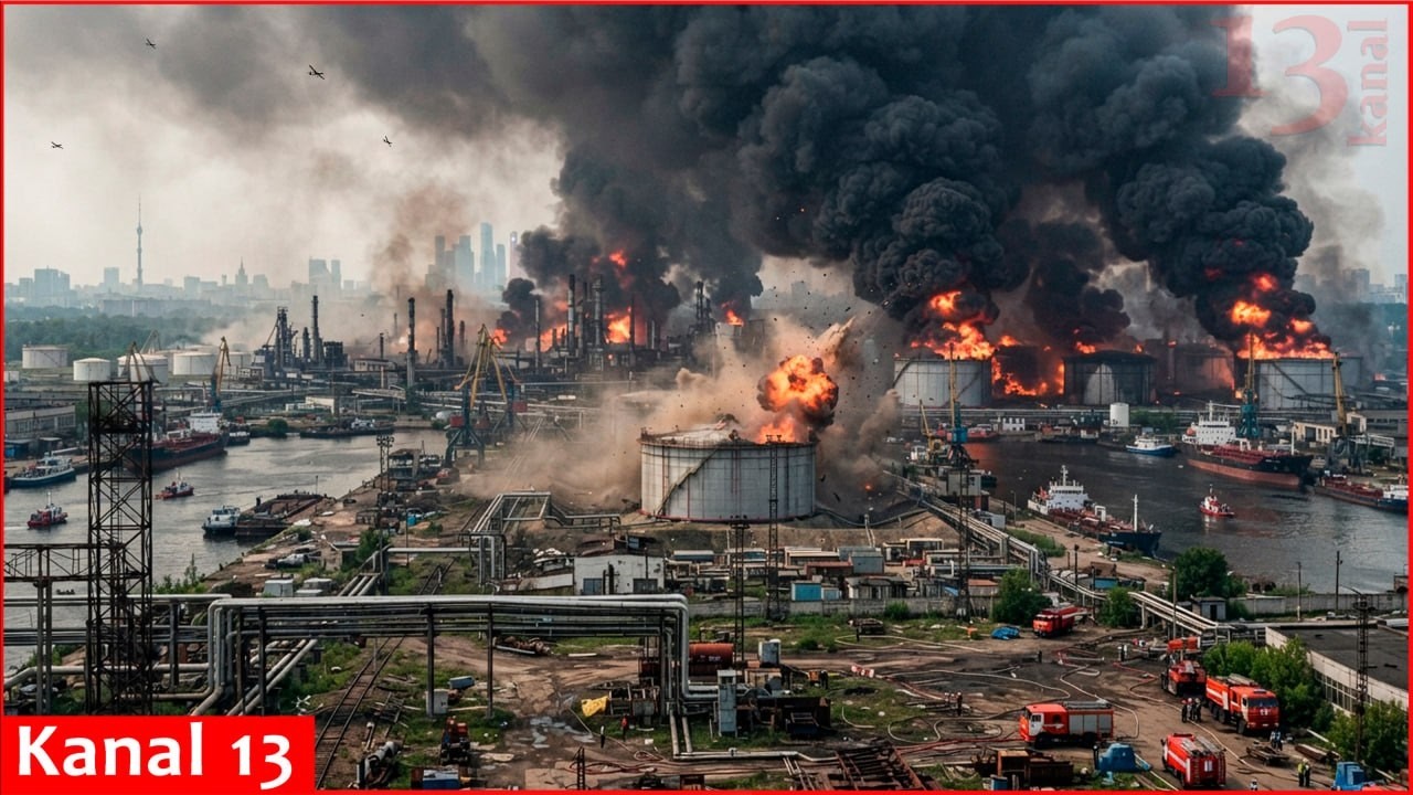 9000 украинских дронов атаковали Москву; удары по нефтяным и портовым объектам в глубине России