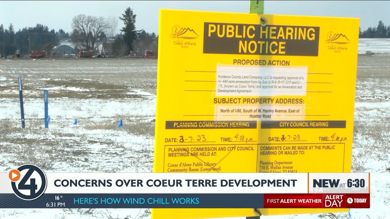 Concerns arise over Coeur Terre Development