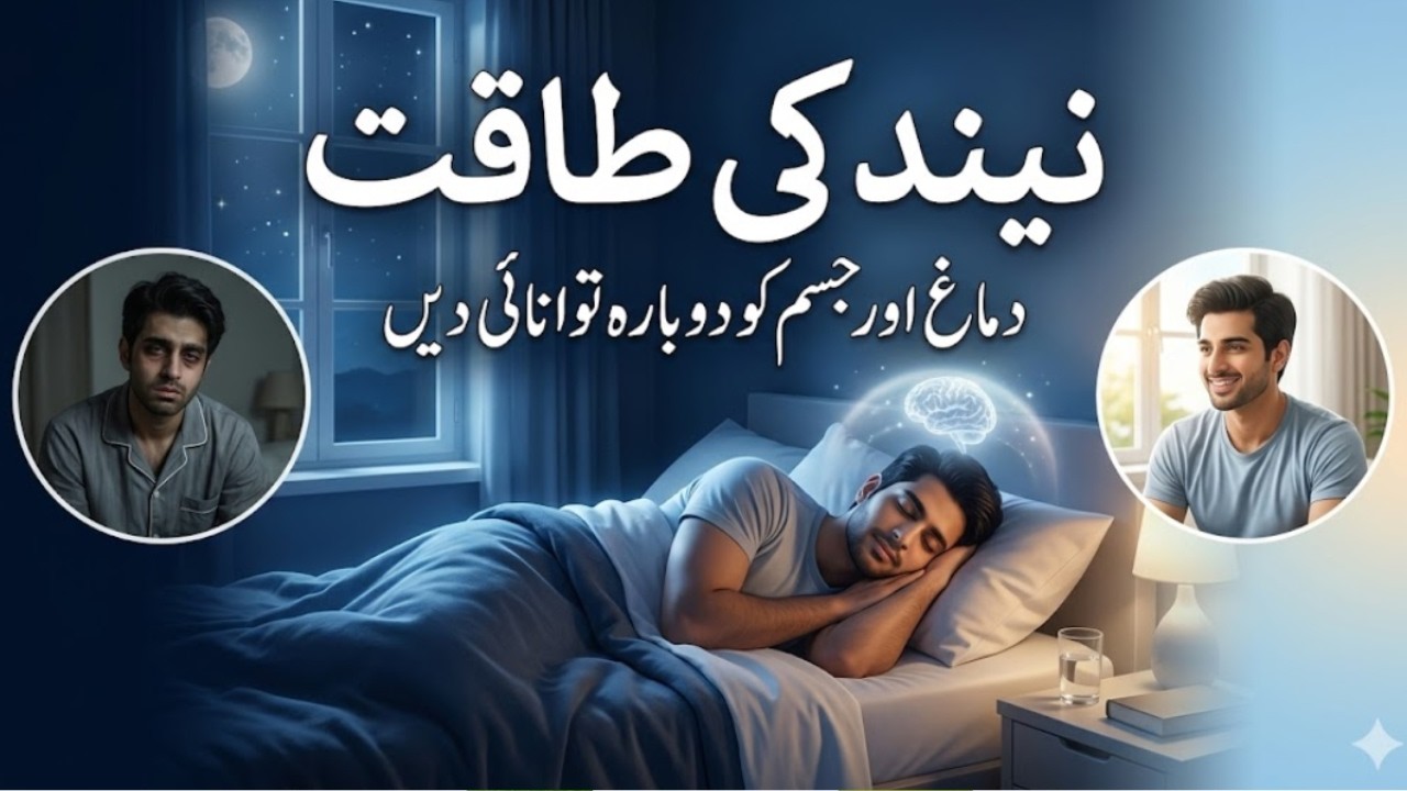 The power of Sleep   Urdu I نیند کی طاقت: اچھی نیند آپ کی زندگی کیسے بدل سکتی ہے؟