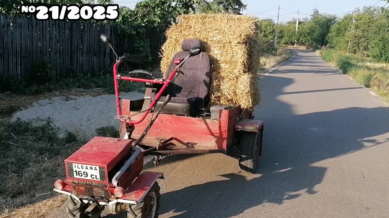 MOTOSAPA ZIMBRU 6559 7CP LA BALOTI DE PAIE! 🚜🌾🌾