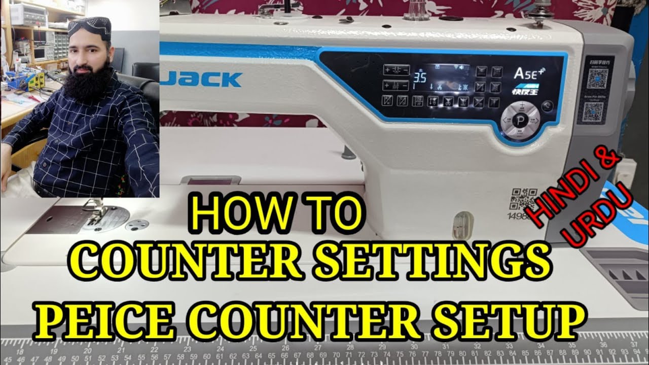 Jack a5e peice counter complete setup | how to counter jack sewing Hindi & Urdu Gm electronics tech