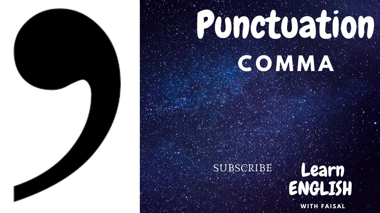 Punctuation/Comma/Punctuation Marks/ Comma in Sentences/ Comma kinds