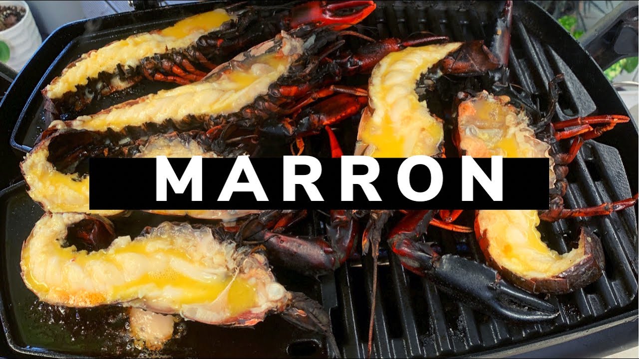 Marron Catch and Cook | Garlic Butter Marron on the Webber