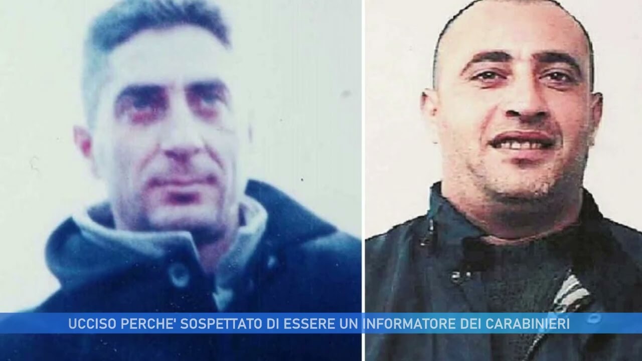 UCCISO PERCHE' SOSPETTATO DI ESSERE UN INFORMATORE DEI CARABINIERI
