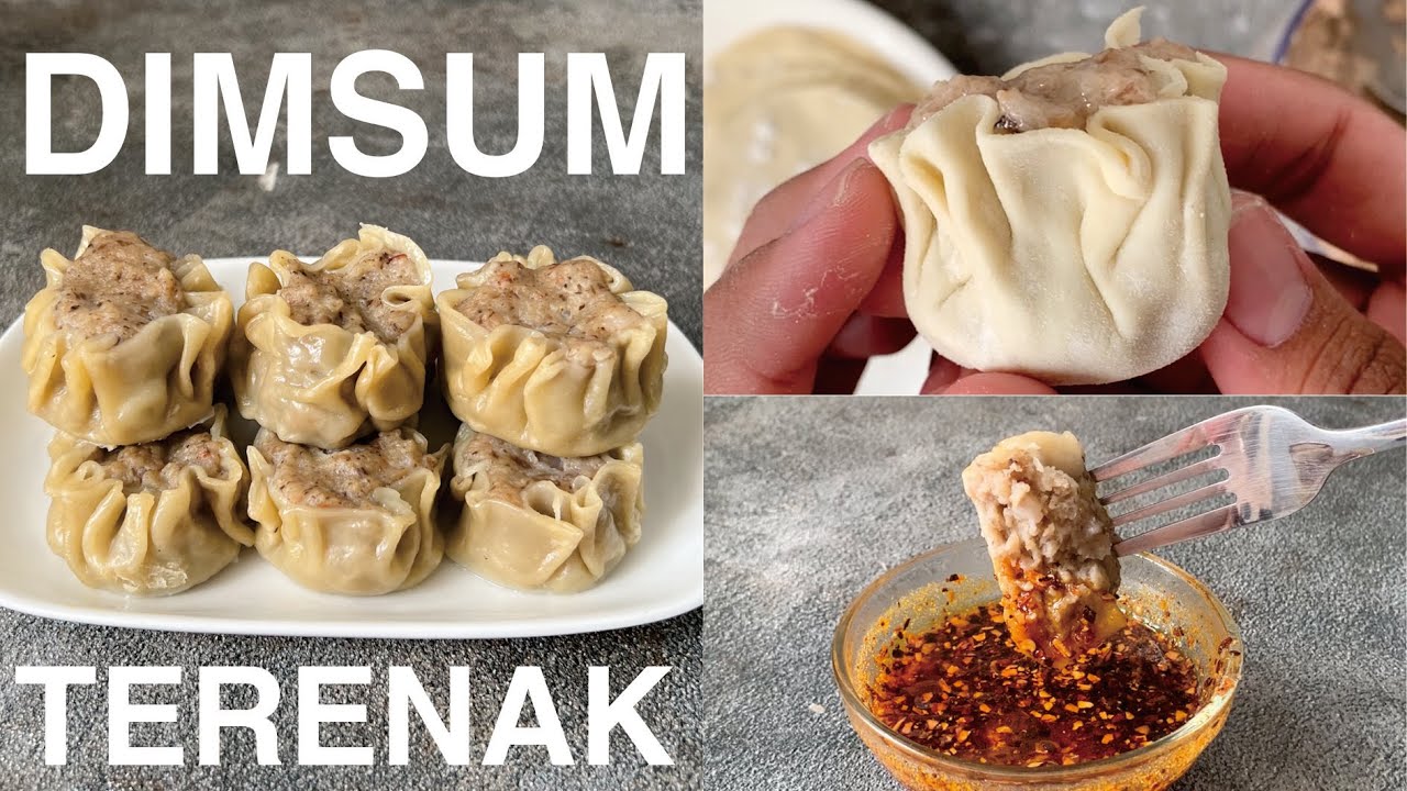 TIPS Resep Jualan DIMSUM TERENAK BENTUK SEMPURNA + Resep CHILLI OIL !!