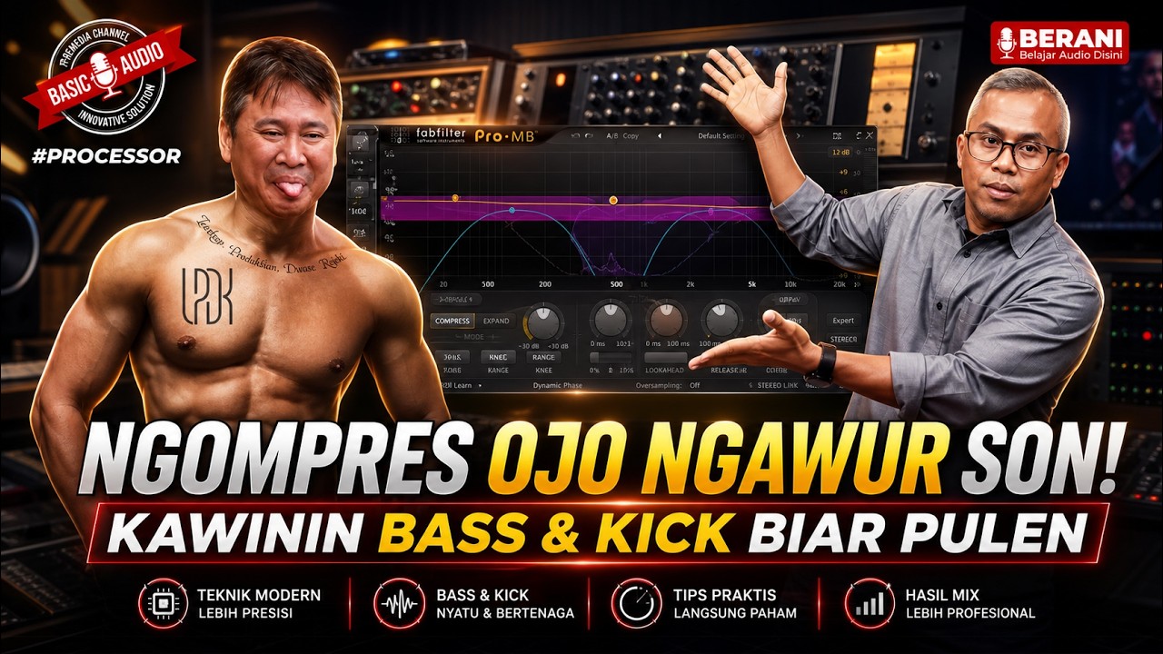 DYNAMIC PROCESSOR - PELAJARAN BASIC AUDIO BERSAMA YOSUA YAN DAN DAVID KLEIN