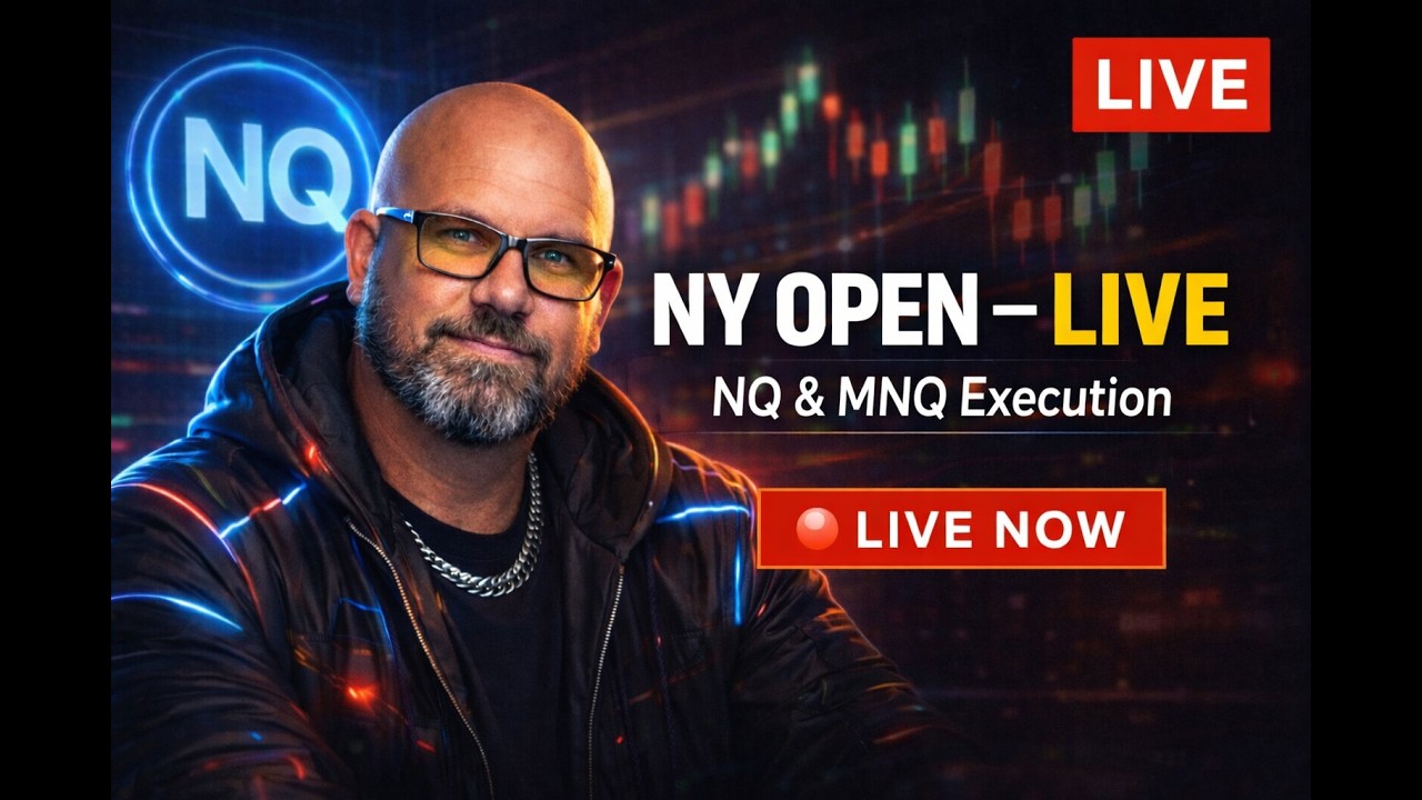 Live NQ Trading | NY Open Setups