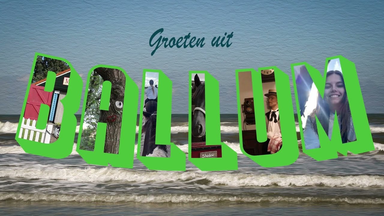 Groeten uit BALLUM - Ameland vlog serie (1/4)
