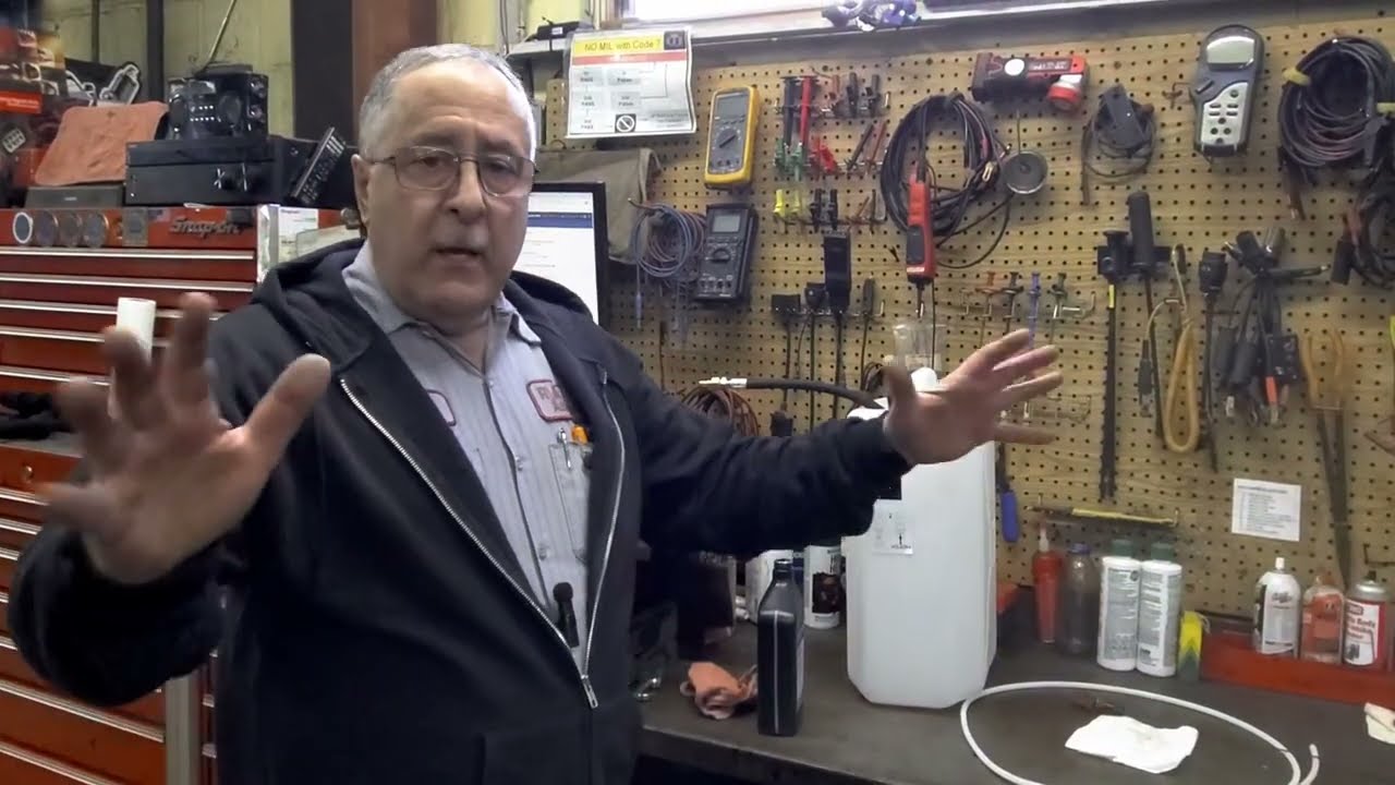 Замена трансмиссионной жидкости с использованием MAHLE ATX-280