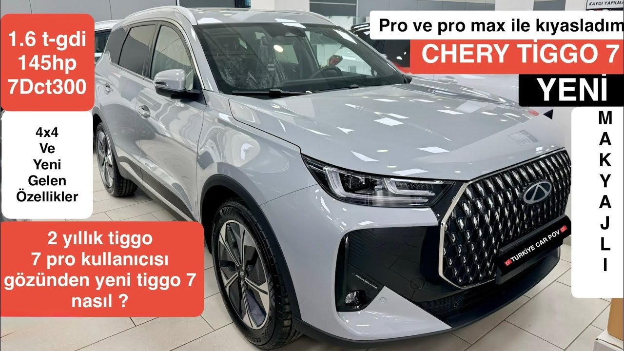 CHERY TİGGO 7 PRESTİGE 4X4 EN AYRINTILI TANITIMI 2 YILLIK CHERY TİGGO 7 PRO KULLANICISI GÖZÜNDEN