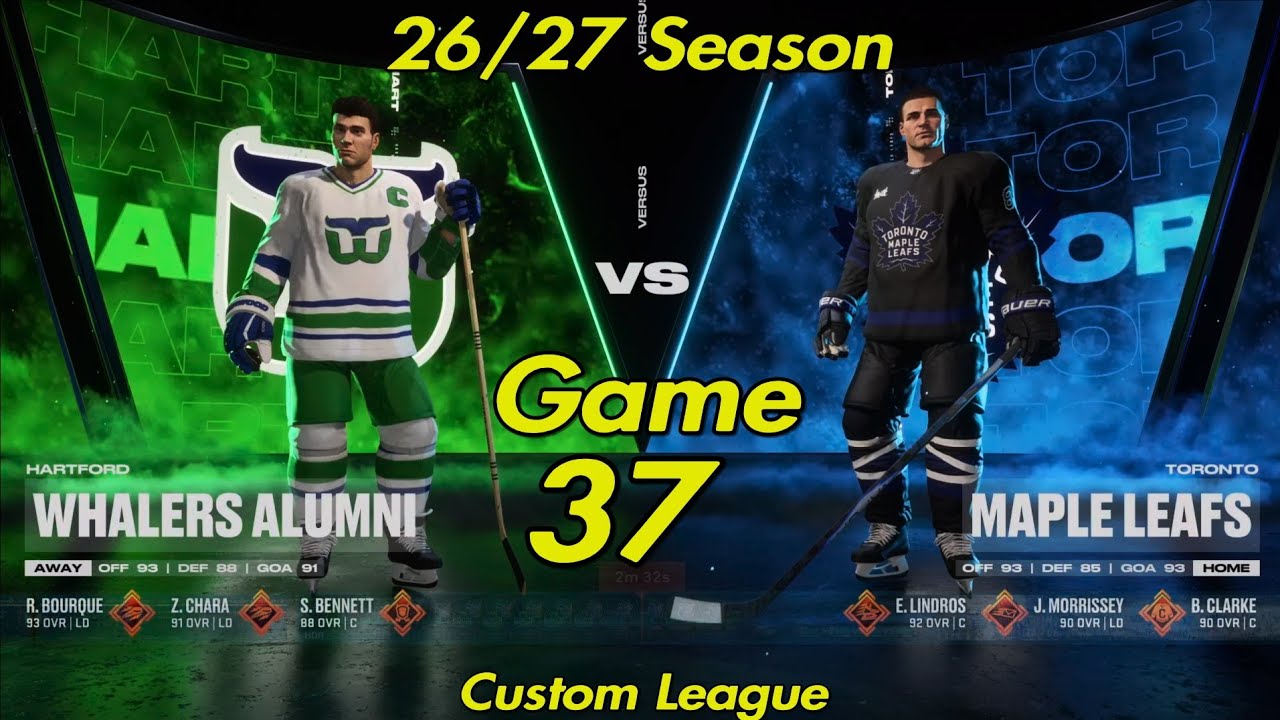 NHL26  26/27 Season Game 37