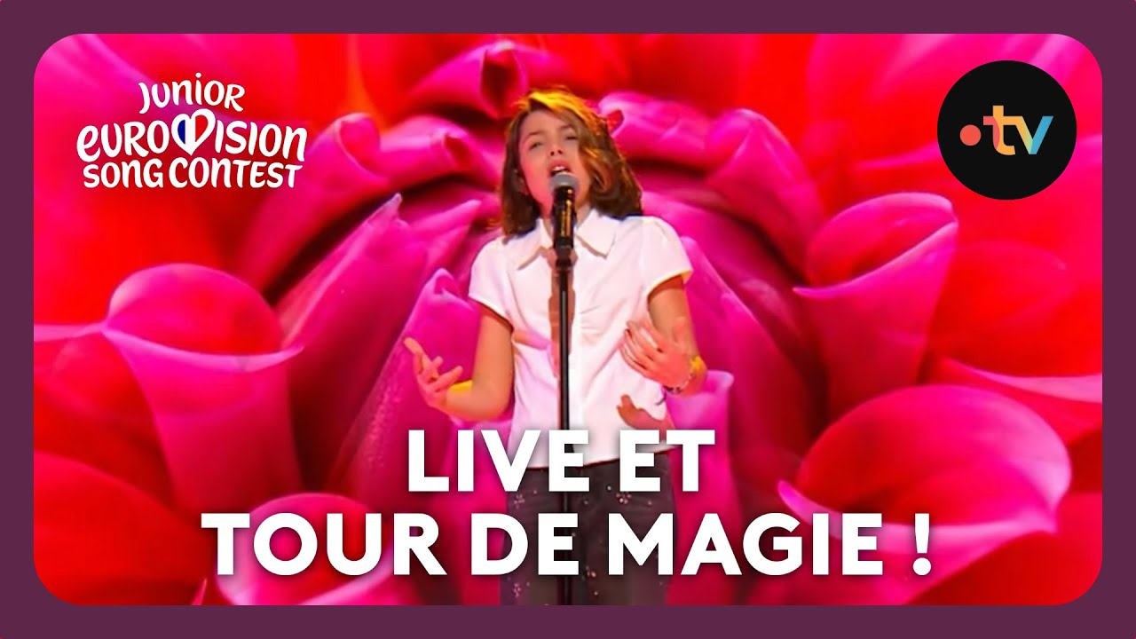 🏆 Gagnante Eurovision Junior ! Lou Deleuze - Ce monde live + tour de magie Vivement Dimanche