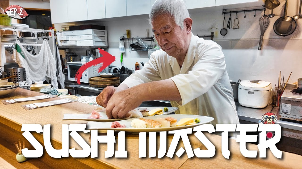 Proviamo il vero SUSHI giapponese! 🍣🔥 (*spaziale*)! 🇯🇵 Giappone ep.2