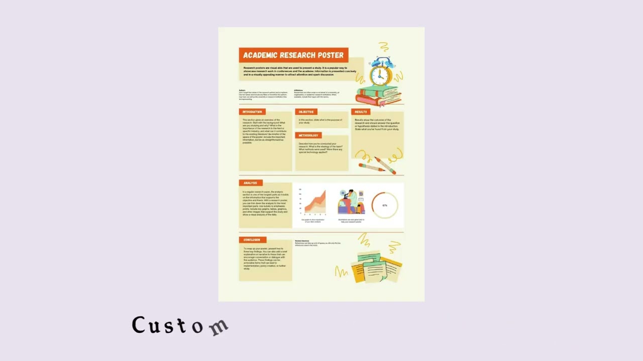 Custom Academic Poster Printing Print academic posters with same-day delivery anywhere in Cambridge.