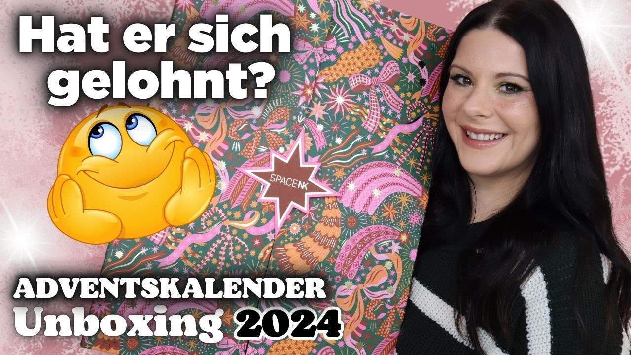 288€ 🤑 Space NK Adventskalender 2024 Inhalt 25 Türchen