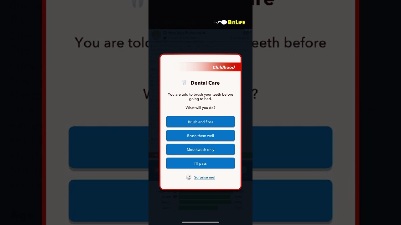Creature Of The Night-BitLife gameplay
