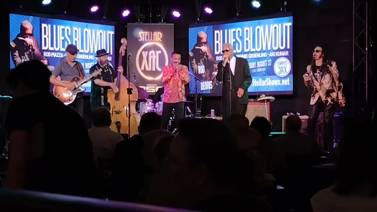 Ice Cream man- Rod Piazza - Aki Kumar - Dennis Gruenling - Live at Newport Beach