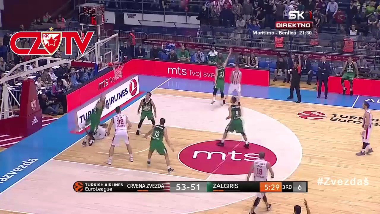 Nemanja Dangubic  | BC Crvena zvezda mts - Zalgiris