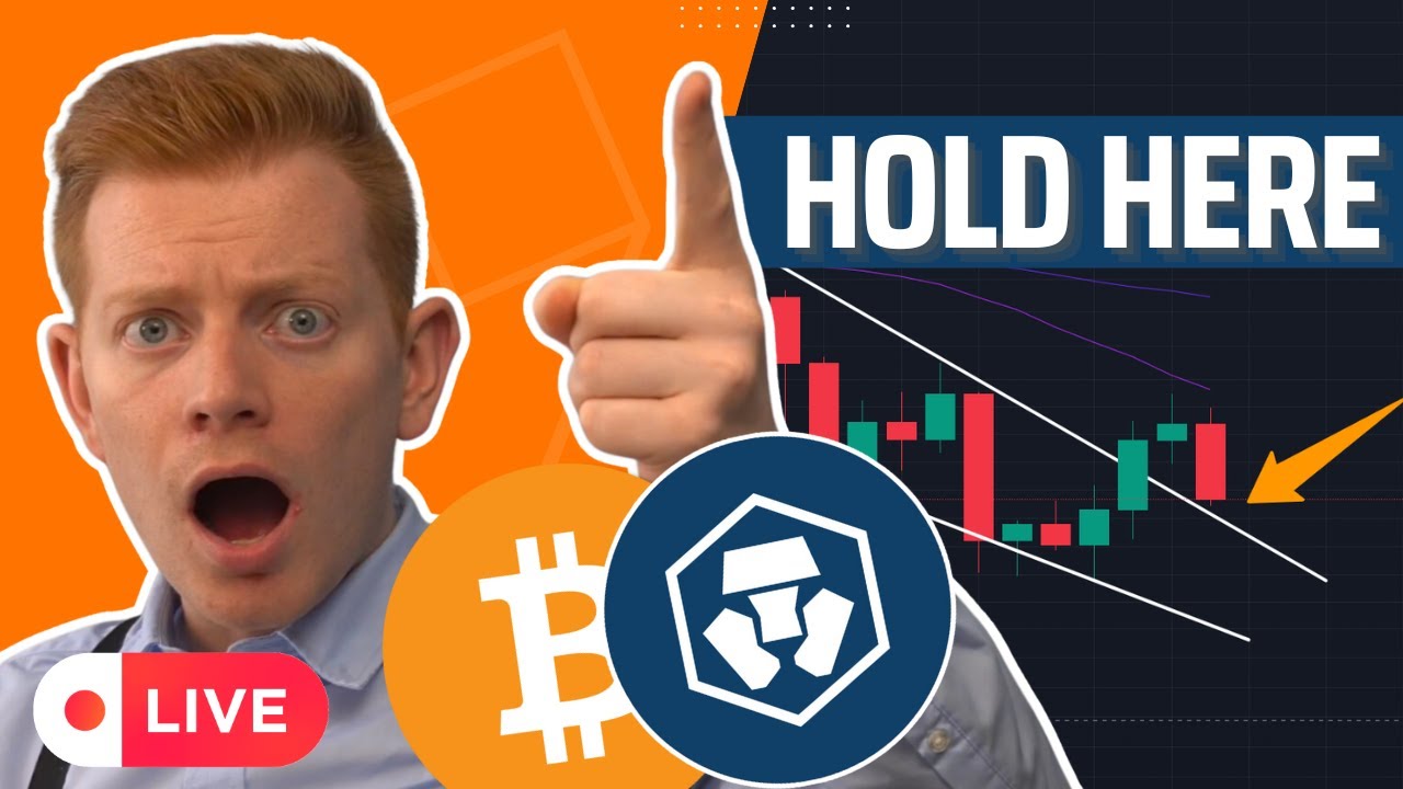 Live: Bitcoin Must Hold Here & Cronos (CRO) Charts - The Midweek Update