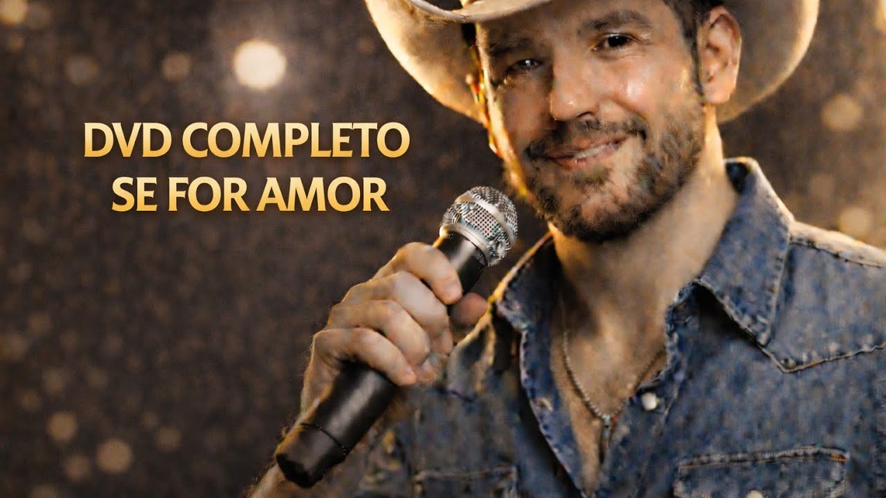 SE FOR AMOR | DVD Completo – Sertanejo Romântico