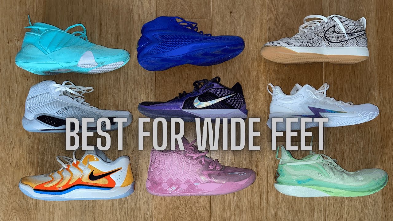 Best basketball shoes for wide feet from a current pro hooper!