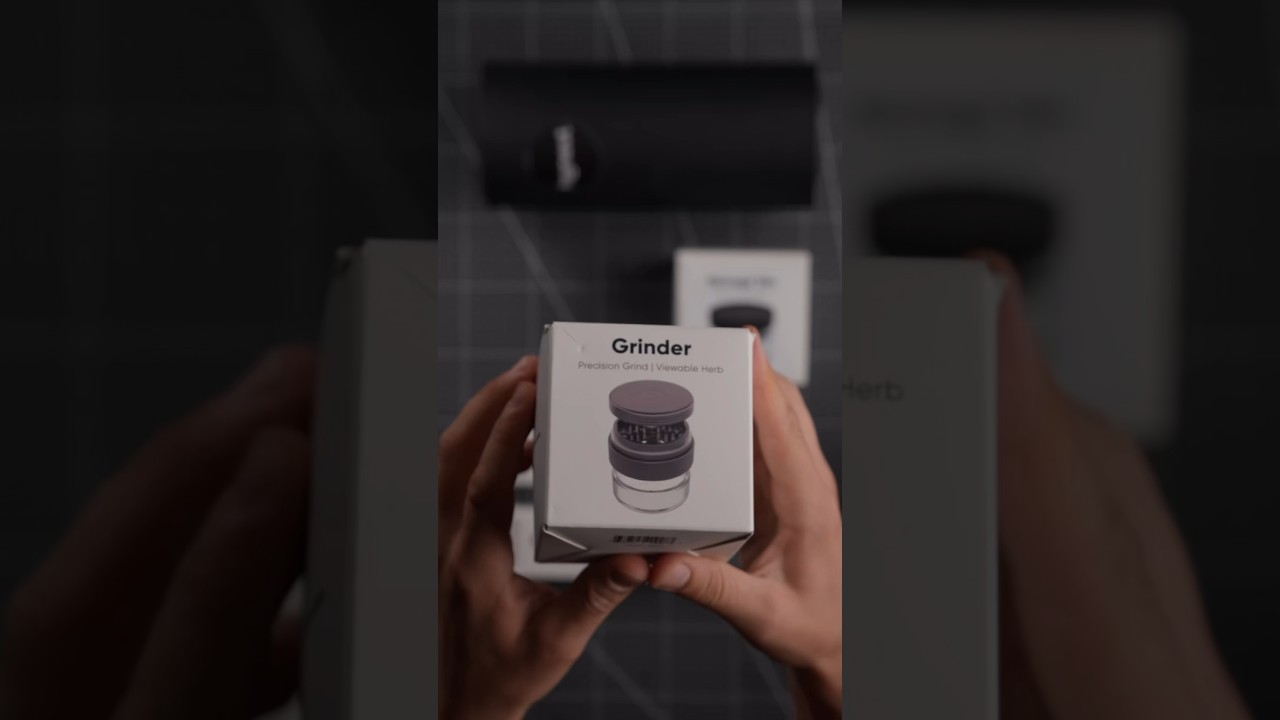 Grinder with modular storage set🍃💨💼  #grinder