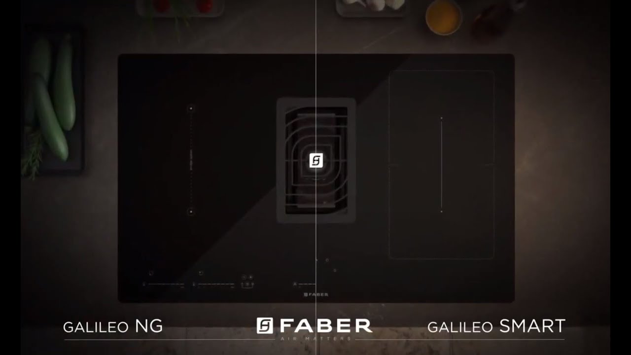 Faber GALILEO NG és SMART főzőlapba integrált elszívó telepítése