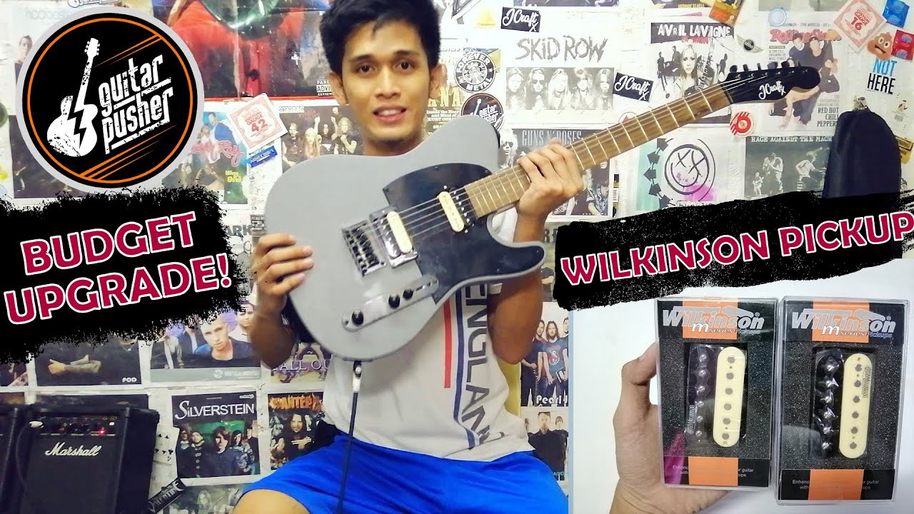 Budget Guitar Pickup Upgrade! | Wilkinson M-Series (Review and Demo)