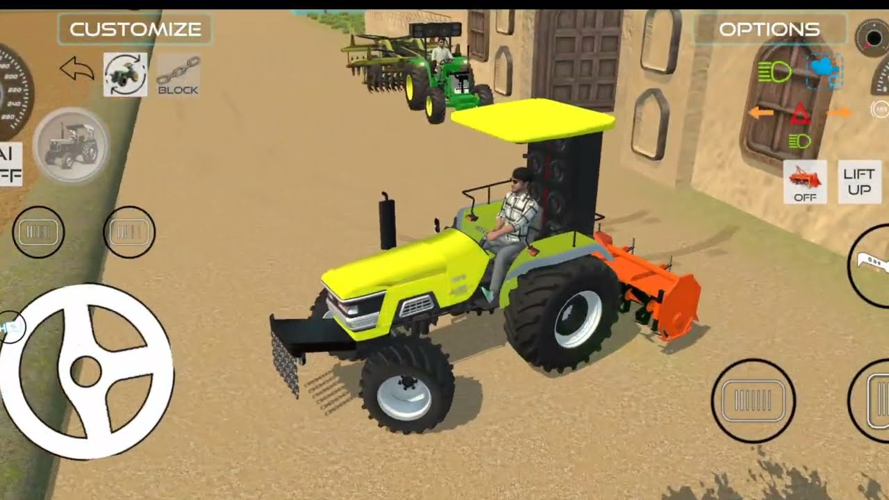 Indian Village Farming 3D 🌿🍊 | Swaraj 855🚜 New Holland 🚜 🥭Tractor | Makka (Corn) Gameplay Part 65