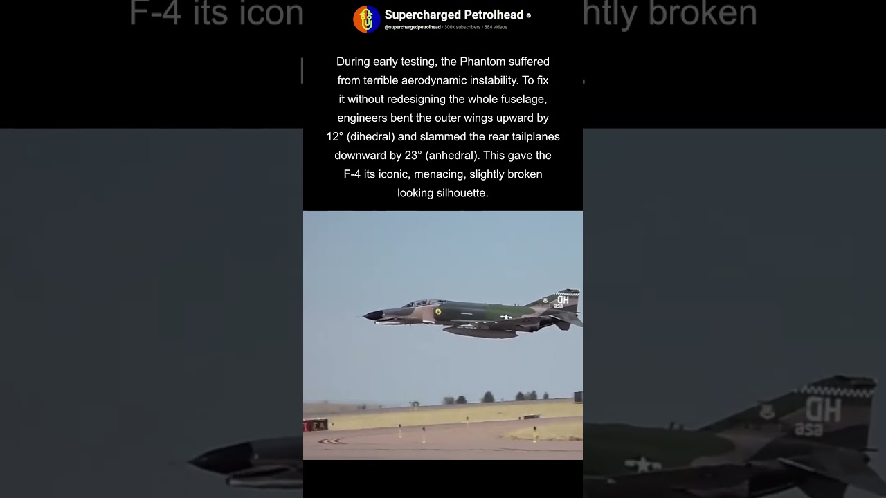 F4 Phantom extremely low flyby