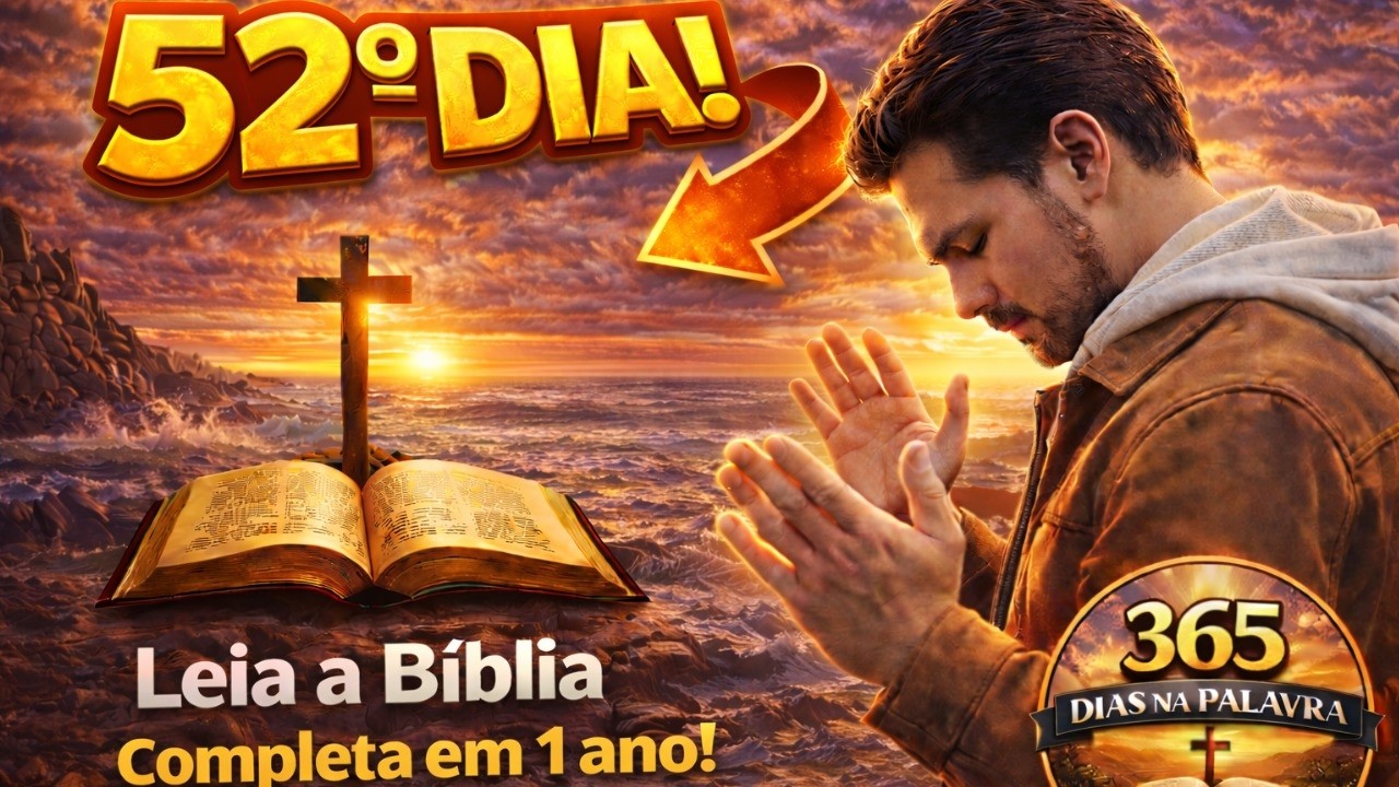 Leia a Bíblia Completa em 1 Ano | Dia 52 – 365 Dias na Palavra
