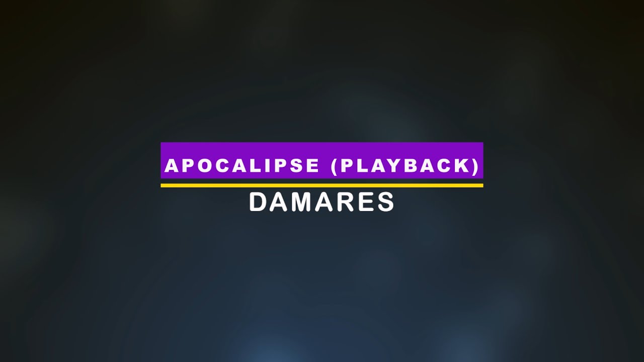 Apocalipse (Playback) | Damares