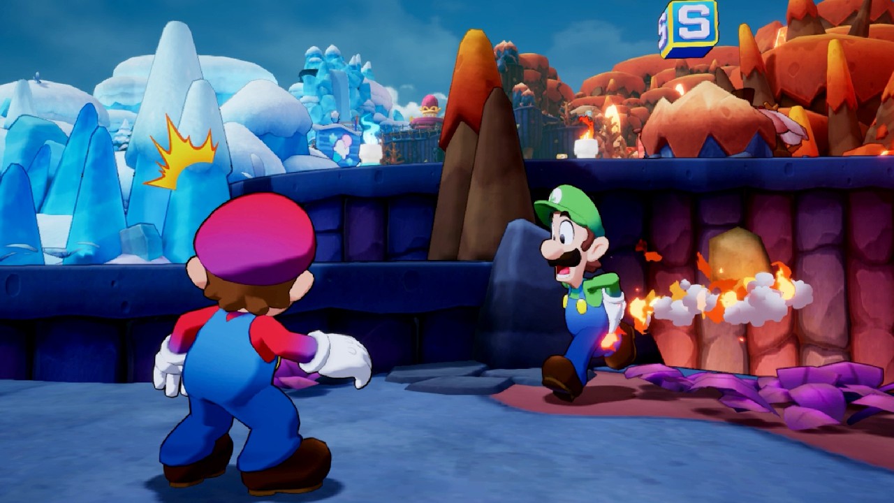 Mario & Luigi Brothership - Part 11: Heatfreeze Island (100%)