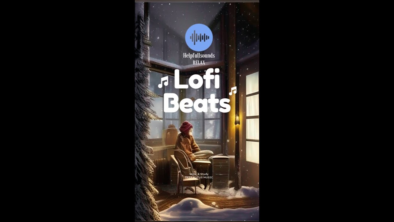 2 HOUR Cozy Winter Cabin Lofi study beats. DEEP FOCUS ECM 25min(study) W/5min breaks. #shorts #lofi