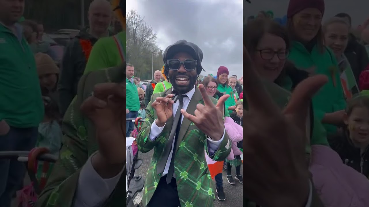 Blackpaddy Marshalled at the St Patricks parade Douglas co cork Ireland