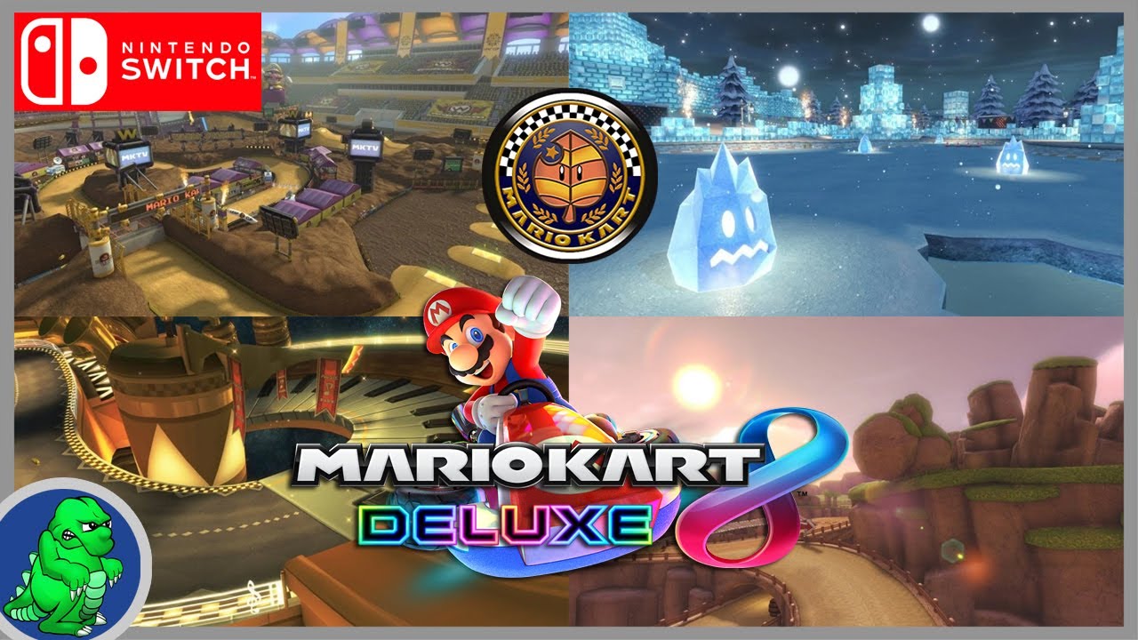 Mario Kart 8 Deluxe | Switch | 🍂 Blatt-Cup 🍂 | 100 ccm | Spieldurchgang - Longplay