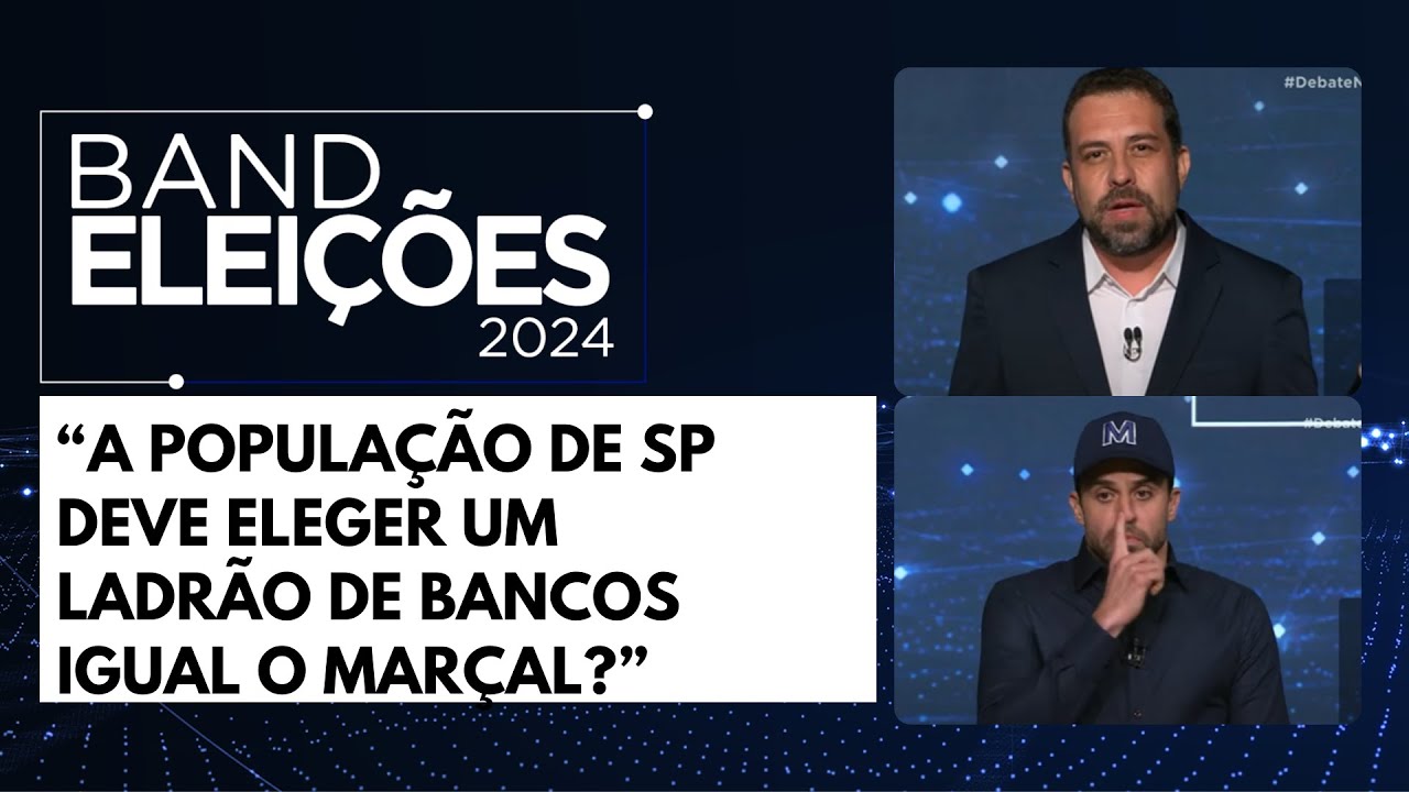 Pablo Marçal confronta Guilherme Boulos sobre legalização das drogas
