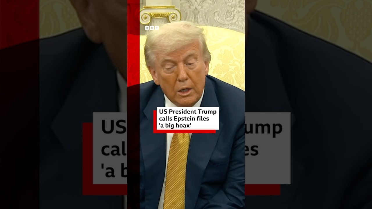 US President Donald Trump calls Epstein files 
