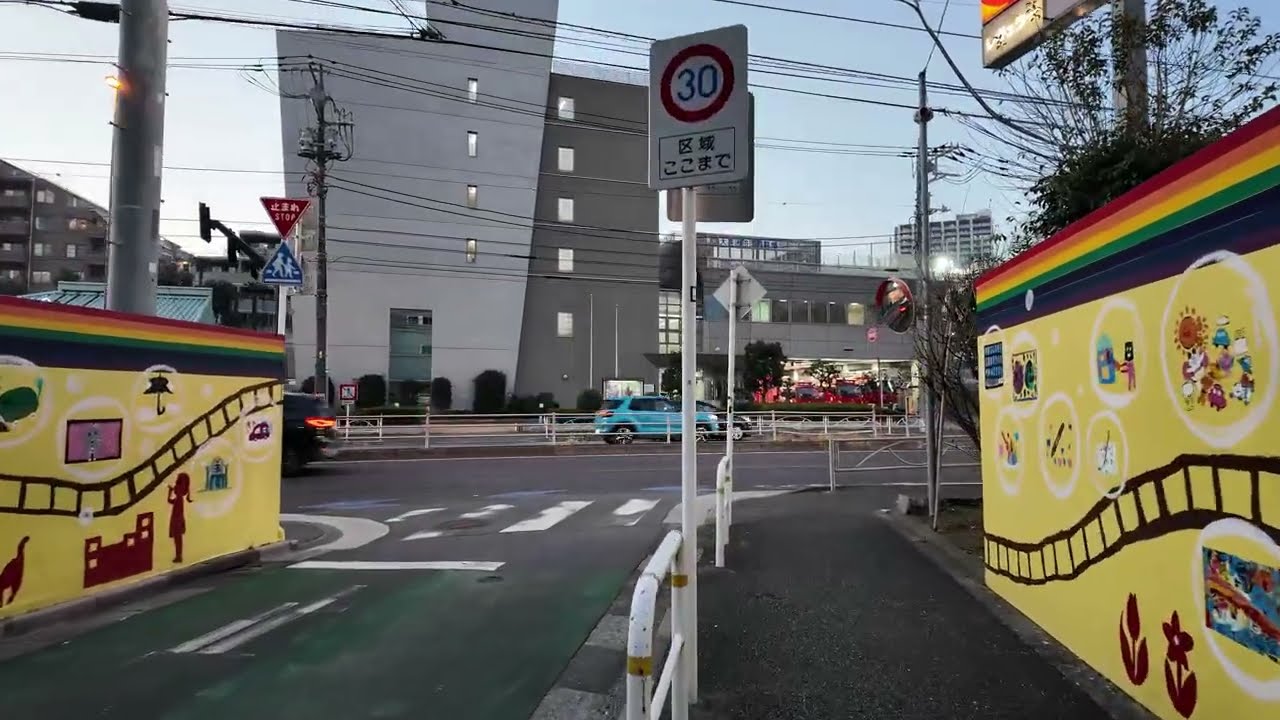 【4K Walk】Tachiaigawa to Samezu Backstreets, Tokyo｜立会川〜鮫洲（路地裏）