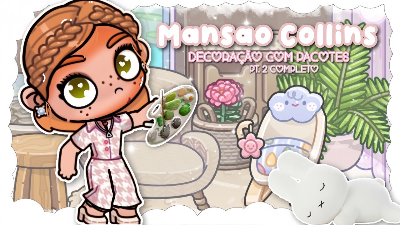 °˖ ⊹🐝:: MANSÃO COLLINS - DECORAÇÃO COM PACOTES! ִֶָ 𖧧. ִֶָ࣪.PAZU AVATAR WORLD ꣑୧ 