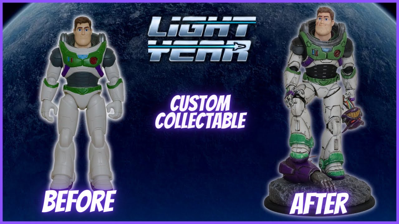 Lightyear (2022)- Buzz Lightyear Figure Makeover: CHRIS' CUSTOM COLLECTABLES