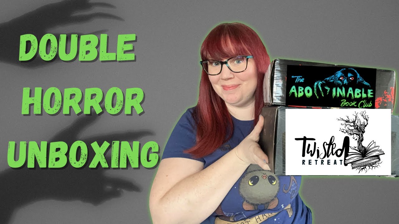 Double Horror bookbox unboxing - Twisted Retreat - Abominable bookclub