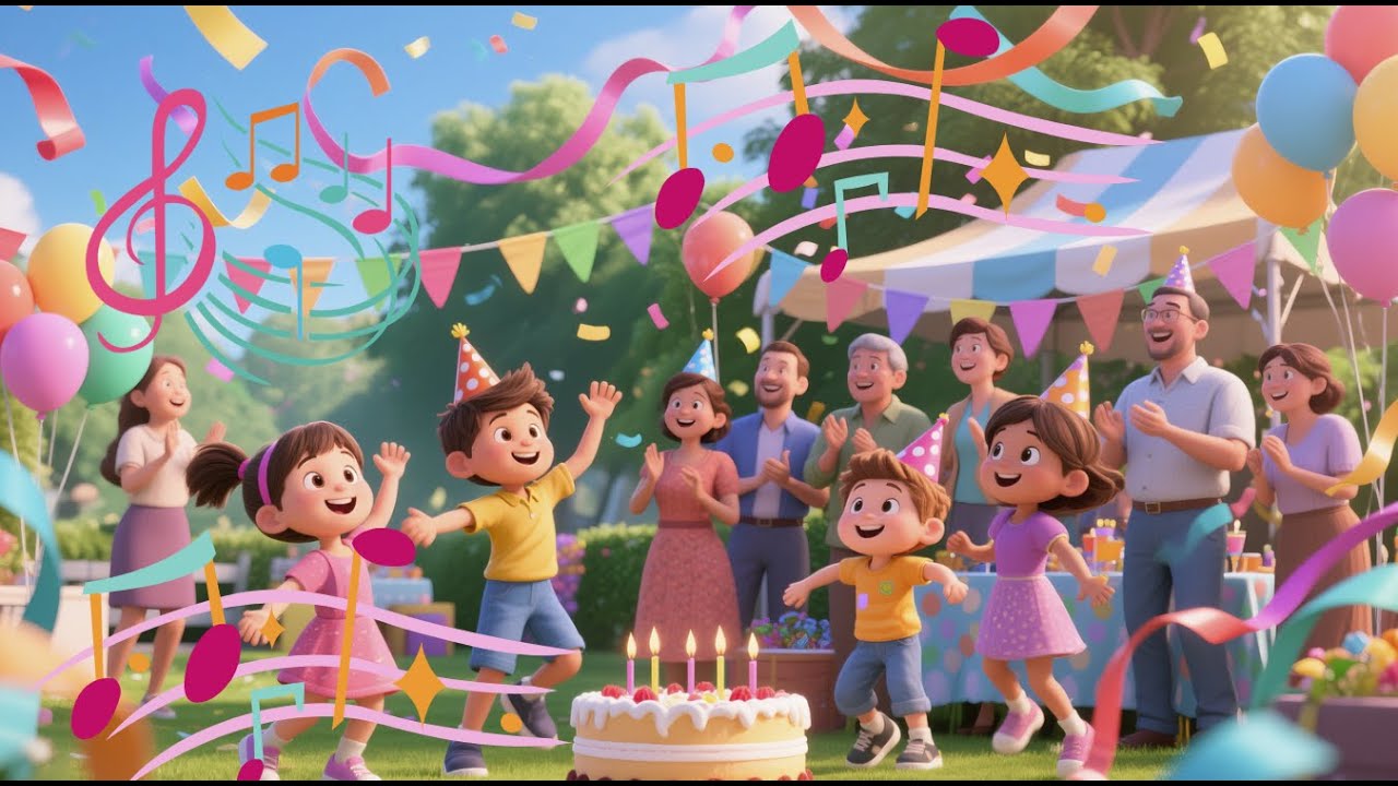 Happy Birthday Brother 🎂🎶 | Heartwarming Birthday Song for Your Brother | Animated Kids Song
