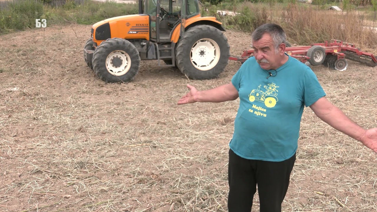 VELIKI RATAR CENTRALNE SRBIJE -  mašine se lome - kombajni upadaju u kanale - BORBA !