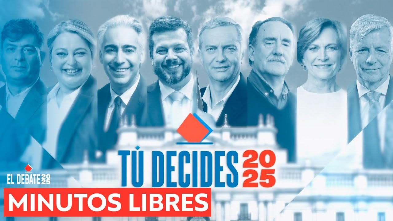 Minuto libre: Así fueron las presentaciones de los candidatos presidenciales en el inicio del debate