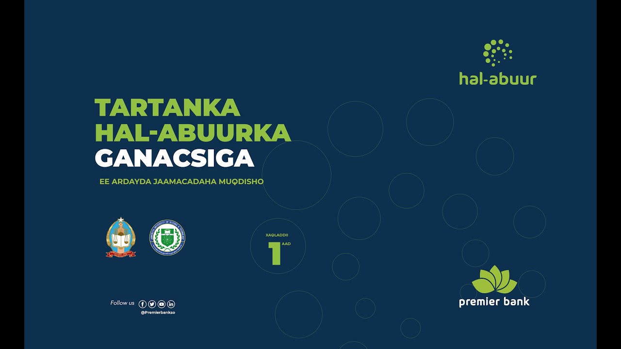 Tartanka hal-abuurka ganacsi ee ardayda jaamacadaha Muqdisho Xalqadii 1aad.