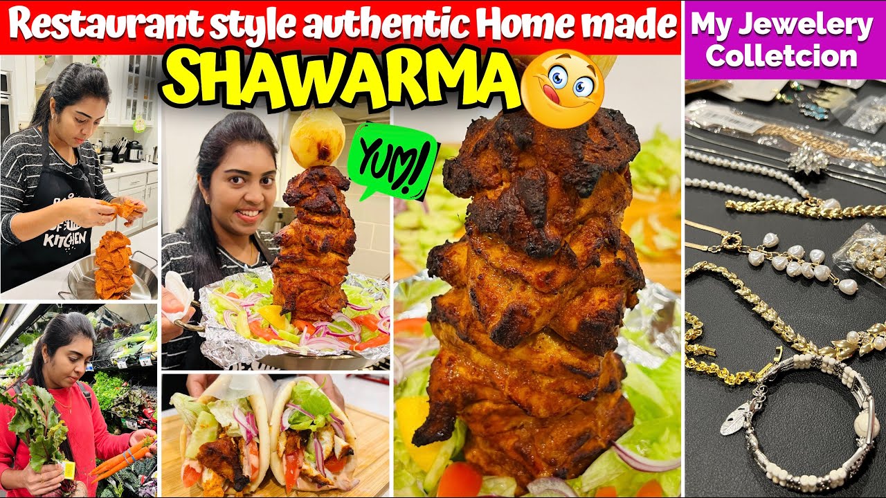 🔥இது ஒரு Special Day in My Life | Authentic SHAWARMA from Scratch | Shopping DIML | USA Tamil VLOG